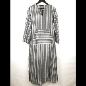 Boho hippy chic peasant tunic dress long dress